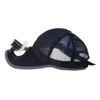 K Gorra de béisbol con protección solar para adultos, mini ventilador de refrigeración recargable por USB, malla transpirable, gorra de camionero estable para pescar, - details 12