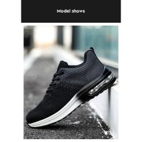 Zapatos de Seguridad Ligeros Resistentes a Abriciones, Antideslizantes, Anti-Golpes para Hombres y Mujeres Ideales para Trabajo, Correr, Ciclismo, Montañismo, Acampar - details 12