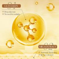 Crema Bronceadora FPS90 Protector Solar, Loción con Brillo Natural Crema Protectora Solar con Aislamiento UV, Set de Cuidado Bronceador para Rostro y Cuerpo - details 10