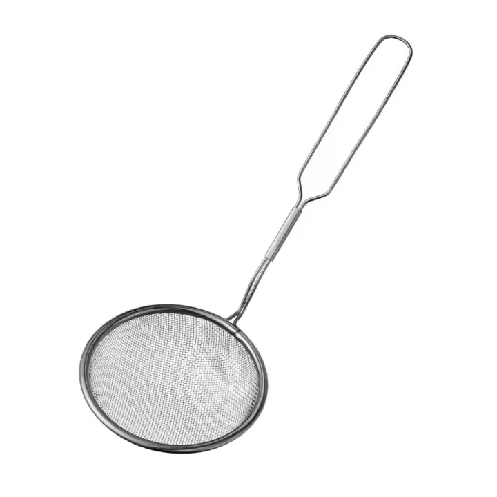 Pantalla de Aperitivo de Trigo Inoxidable Cocina, Sal, Leche de Soja, Cuchara Filter de Binural - 1