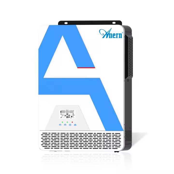 Anern 2000W 3200W 12V 24V Inversor solar híbrido 230Vac MPPT 80A incorporado 50/60Hz de onda sinusoidal pura automático - 1