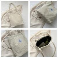 Bolsa de hombro de arte para mujeres _ bolsa de lona necube _ bolsa de pan casual - details 6