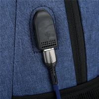 Mochila impermeable ultraligera para hombre, bolsa trasera para libros, elegante, 15,6 pulgadas - details 13