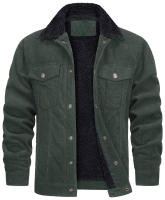 Chaqueta casual de lana con solapa de manga larga para hombre, nuevo estilo - details 6