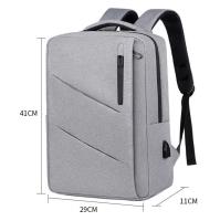 Mochila para portátil con carga USB diaria para hombre, impermeable para deportes al aire libre - details 0