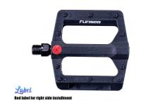 Pedales Funsea para Bicicleta BMX Eje Hexagonal de 6mm Chromoly Rodamiento DU de Nylon - details 5