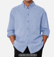 Camisa Silbon deportiva micropiqué verde claro Slim de hombre - details 5