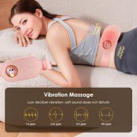 Dispositivo de Alivio de Dolor Menstrual para Mujeres con Calentamiento Eléctrico y Masaje Abdominal Vibrador Terapia Física de Belly Warmer Tipo de Piel Normal - details 20
