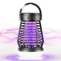 Tragbarer Insektenvernichter, wiederaufladbarer kabelloser Mückenvernichter – Insektenvernichter de 2000 mAh con luz para aventuras al aire libre, jardín, patio - details 0
