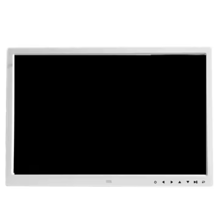 Marco de fotos Digital HD, de 17 pulgadas TFT-LCD, resolución de 1440x900, reloj de diapositivas, reproductor de películas de Escritorio Remoto (Enchufe europeo) - 1