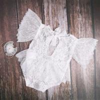 Conjunto de mono para fotografía de bebé y corona floral, accesorios para posar, accesorios para fotografía - details 3