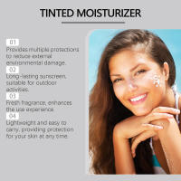 Crema Protectora Solar SPF46 Control de Humedad de Larga Duración Resistente al Agua - details 5