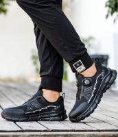Zapatos de Seguridad Ligeros con Cierre de Gancho y Bucle Zapatillas de Trabajo Transpirables para Hombres Anti-Perforación de Corte Bajo Punta de Acero - details 14