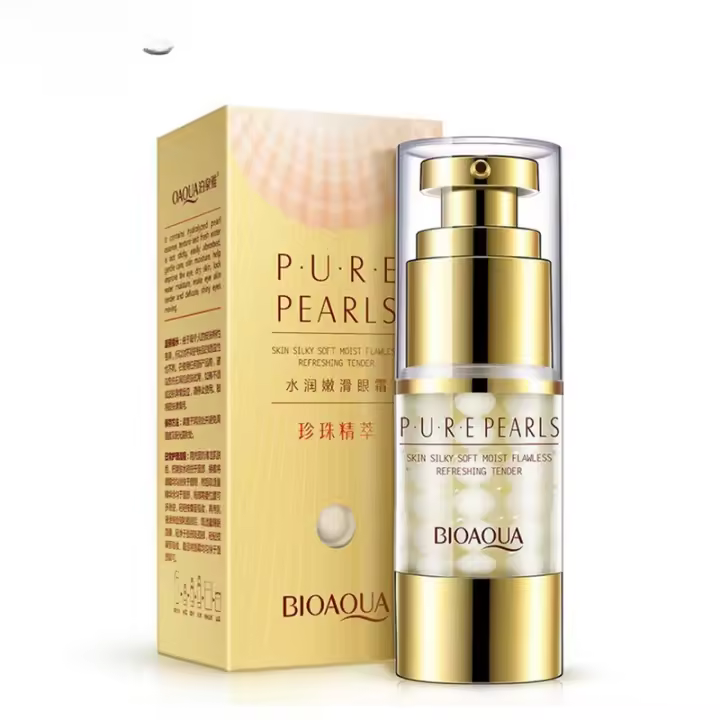 Crema ojos BIOAQUA Firmación anti-hinchazón Collagén Elimina Ojeras y Dark Circles - 1
