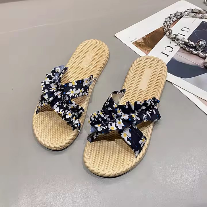 Sandalias de Mujer para Verano Estilo Ligero, Antideslizante, Resistente al Desgaste, Acuario de Cuero Sintético con Suela de Goma - 1
