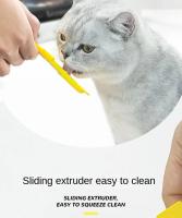 Cuchara alimentadora multifuncional para mascotas, herramientas para apretar alimentos líquidos, comida húmeda, dispensador para mascotas - details 2
