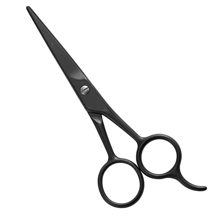 Tijeras profesionales para bigote y barba, tijeras pequeñas afiladas de acero inoxidable para hombres, cuidado Personal, recorte de precisión - 1