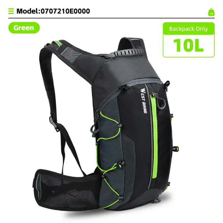 WEST BIKING-mochila impermeable para deportes al aire libre, mochila portátil para ciclismo, viaje, senderismo, escalada, MTB - 1