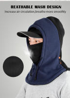 WEST BIKING-pasamontañas térmico para hombre y mujer, máscara de capucha para la cabeza, resistente al viento, para esquí - details 9