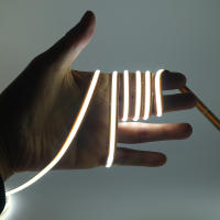 Tira de Luz LED COB 12V 24V Flexible y Caliente con 528LEDs/M PCB de 8mm Lámparas Lineales de Alta Densidad en Colores Blanco Natural 3000K 4000K 6000K Marca XUNATA - details 6