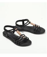 Sandalias romanas informales para mujer, zapatos planos, estilo bohemio, Retro, cómodas, para viaje y playa, JZJ-870-24 - details 24