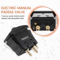 Interruptor de Control de bomba de aire de camión, válvula de paleta Manual eléctrica, Control de asiento de camión, interruptor de inicio de resorte de aire - details 4