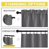 Cortina de Bolsillo para Ventana Pequeña en Casa RYB HOME 1PC Décor de Cocina con Sombreado y Engrosado 116*40CM - details 8