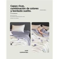 Edredón de Verano de Seda de Cuatro Piezas Conjunto de Cama con Sensación de Frescor Acondicionado - details 6