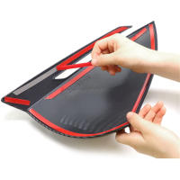 Cubierta de espejo retrovisor lateral de coche, accesorios de decoración, embellecedor, fibra de carbono, Hyundai Tucson NX4 2021 2022 - details 4