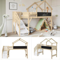 Cama de Almacén con Protección de Caída Diseño Único de Techo Tablero Pintable - details 8