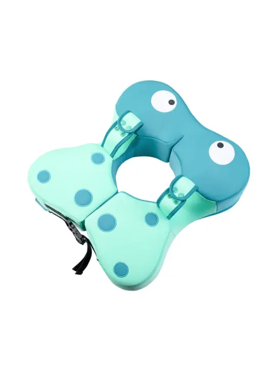 Anillo de natación para bebés, versión bordada del anillo de axila no inflable para niños de 0 a 3 años hogar de bebé nuevo anillo de baño - 1