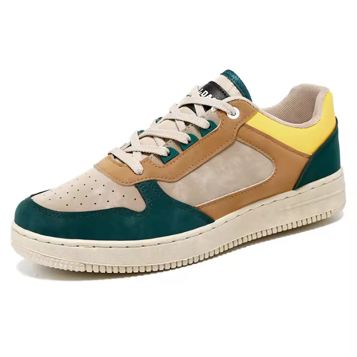 Moda transpirable 2025 nuevo verano casual zapatos deportivos zapatos de los hombres ins versátiles zapatos de los hombres retro zapatos de la junta de los hombres. - 1