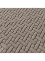 Cubierta de Taburete Ottoman Cuadrado Diseño Elástico Cubiertas de Pies de Jacquard - details 3
