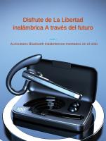 Auricular Bluetooth 2024, Audífono Inalámbrico con Micrófono, Auricular Bluetooth para Oficina, Auricular para Camionero con 120 Horas de Tiempo en Espera, para Teléfonos iPhone, Android, Samsung, Xiaomi y Huawei - details 1