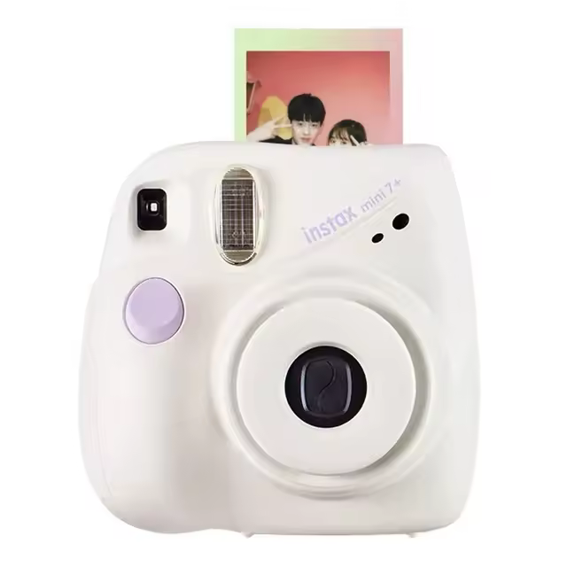 Cámara Instantánea Mini 7+ Blanca Autofoco Pulsera Regalo Ideal para Niñas - 1