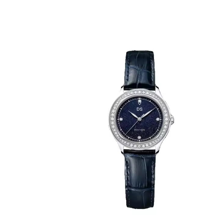 Dugary Fashion Crystal quartz Watch zafiro Star Steel Women 's Watch impermeable y luminosa religio masculino - 1