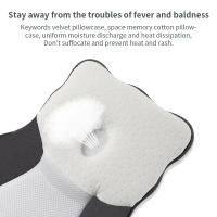 Almohada moldeadora para bebé recién nacido, cojín de posicionamiento para dormir, antivuelco, plano, transpirable, Mattres - details 3