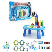 Proyector de pintura para niños, 1 piezas, aprendizaje educativo, dibujo, mesa de escritura, regalo - details 1