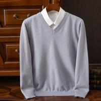 Jersey grueso para Hombre, ropa clásica cálida con cuello en V para otoño e invierno, Jersey para Hombre - details 12