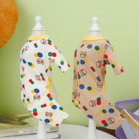 Suministros para mascotas, pijamas de algodón para perros, camiseta interior transpirable con patrón de oso para perros, ropa fina para cachorros y gatos - details 1