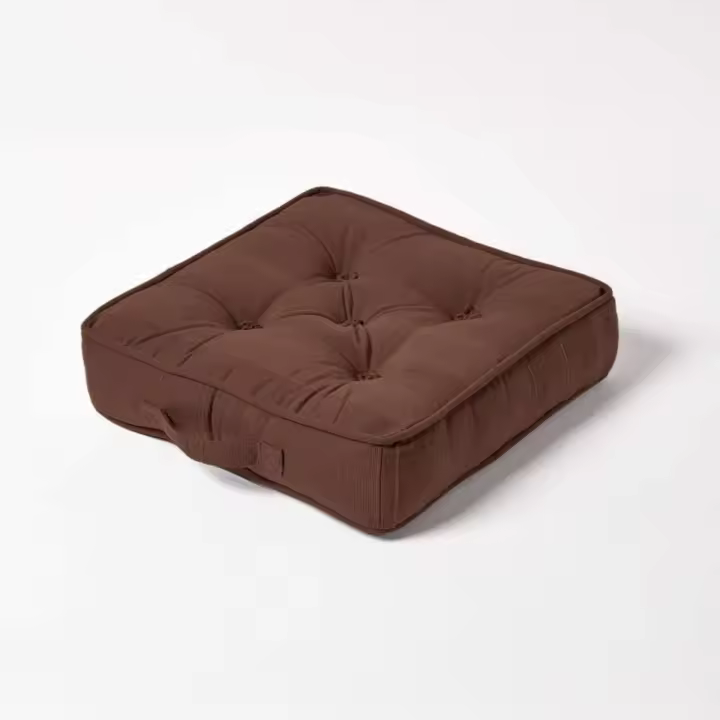 HOMESCAPES Manta o Cubre sofá Beige - 225 x 255 cm – Colección Rajput 100% Algodón - 1