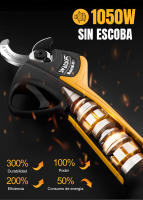 Tijeras de podar eléctricas profesionales SWANSOFT 758 de 40 mm con batería de 4Ah+4Ah y pantalla LED para podar árboles - details 4