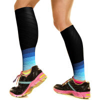 1Pair Sport Calf Compression Sleeves Calf Cramp Shin Splint Support Leg Compression Sock Men Women Leg Pain Relief, Running,Work - details 3