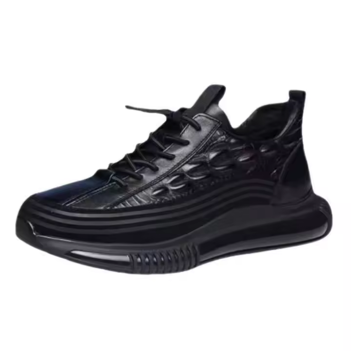 Nuevos Zapatos Casuales De Plataforma Para Hombres, Zapatos De Hombre De Moda, Zapatos Deportivos Ligeros - 1