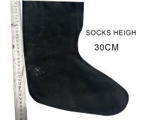 Calcetines de traje seco de látex 3D (planos) elásticos Calcetines impermeables para traje seco Reparación Sustitución Sellos de goma Longitud de la suela 10 pulgadas (un par) - details 2