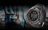 SHUNWAY Shengwei Sports Reloj electrónico luminoso multifuncional impermeable de ocio a la moda para hombre - details 1