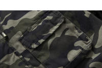 Otoño Invierno Casual Camuflaje Hombres Abrigos Nuevo Confort Versátil Mantener caliente Tops Moda al aire libre Sombrero extraíble Chaqueta Hombres - details 5