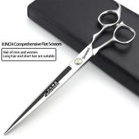 Tijeras profesionales de belleza para mascotas, herramientas de 7 pulgadas para recortar el pelo, curvadas para dientes rectos - details 18