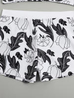 Conjunto de Bikini con realce para mujer, traje de baño de dos piezas con realce, cintura alta, estilo veraniego, 2023 - details 12