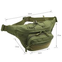 Riñonera Táctica Impermeable Multifunción Bolsa de Cintura para Senderismo, Camping y Caza - details 0